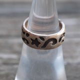 Vintage Sterling Silver Band 5.5