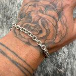 Vintage Sterling Silver Chain Bracelet