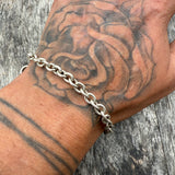 Vintage Sterling Silver Chain Bracelet