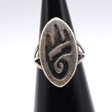 Vintage Sterling Silver Hopi Ring 5