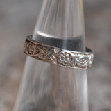 Vintage Sterling Silver Band 5.75