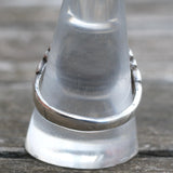 Vintage Sterling Silver Big Chief Ring 11.25