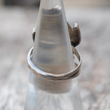 Vintage Sterling Multistone Inlay Kachina Ring 6.5