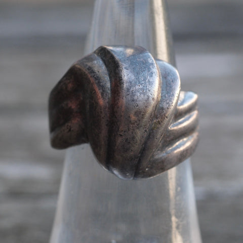 Vintage Sterling Silver Modernist 6.25