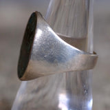 Vintage Sterling Turquoise Inlay Taxco Ring 7