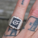 Vintage Sterling Boy Scouts Ring 6.75