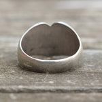 Vintage Sterling WWII Sweetheart Ring 9