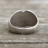 Vintage Sterling WWII Sweetheart Ring 9