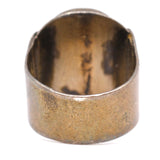 Vintage Sterling Turquoise Ring 10.5