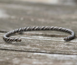Vintage Sterling Silver Twisted Cuff