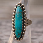 Vintage Sterling Turquoise Ring 6
