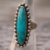 Vintage Sterling Turquoise Ring 6