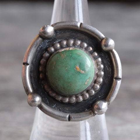 Vintage Sterling Turquoise Ring 7
