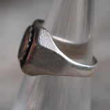 Vintage Sterling Signet Ring 4.5