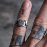 Vintage Sterling Mickey Mouse Ring 4.25