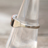 Vintage Sterling Inlay Band 6.75