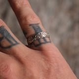 Vintage Sterling Silver Band 5.75