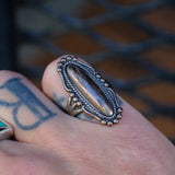 Vintage Sterling Roper Ring 5