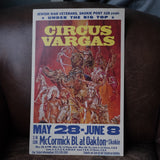 Vintage 1975 Circus Vargas Poster
