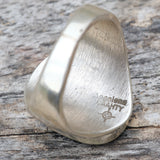 Vintage Sterling Zuni Inlay Ring 9