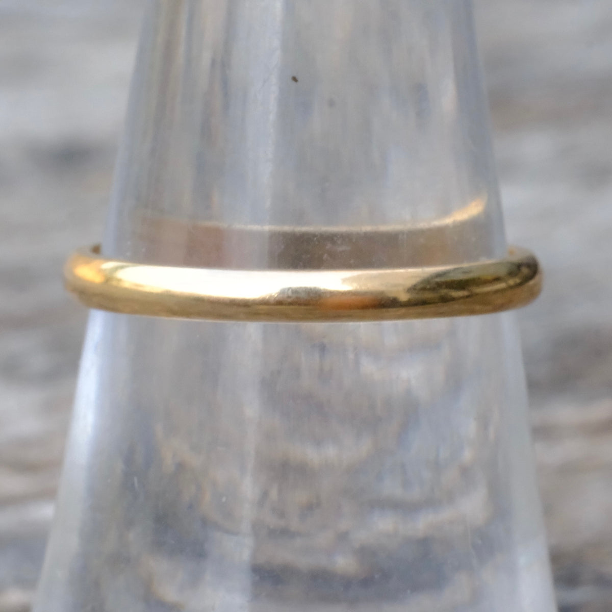 Vintage 14K Gold Band Ring 6.75