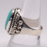 Vintage Sterling Turquoise Ring 10