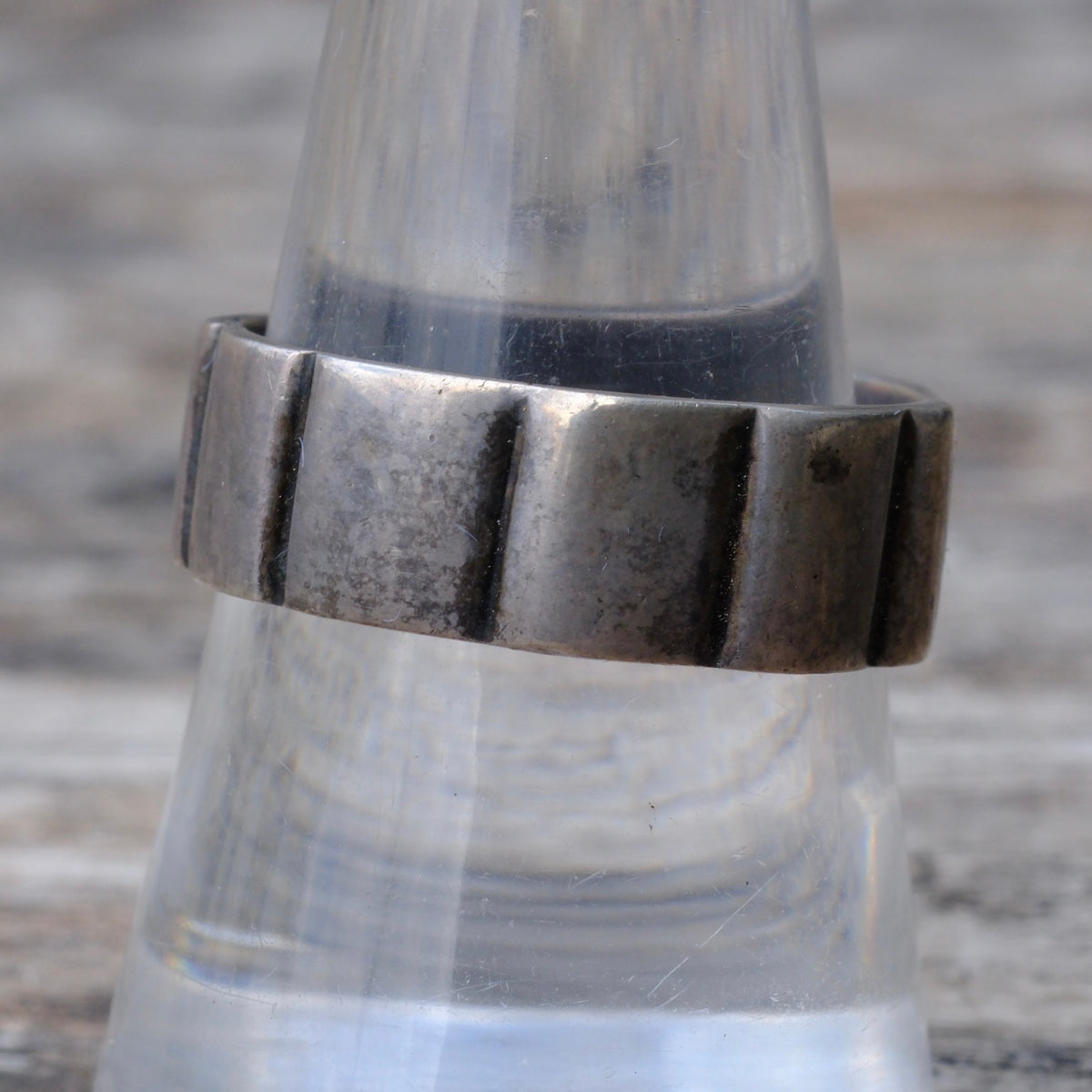 Vintage Sterling Silver Band Ring 9.25