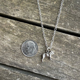 Vintage Sterling Bulldog Necklace