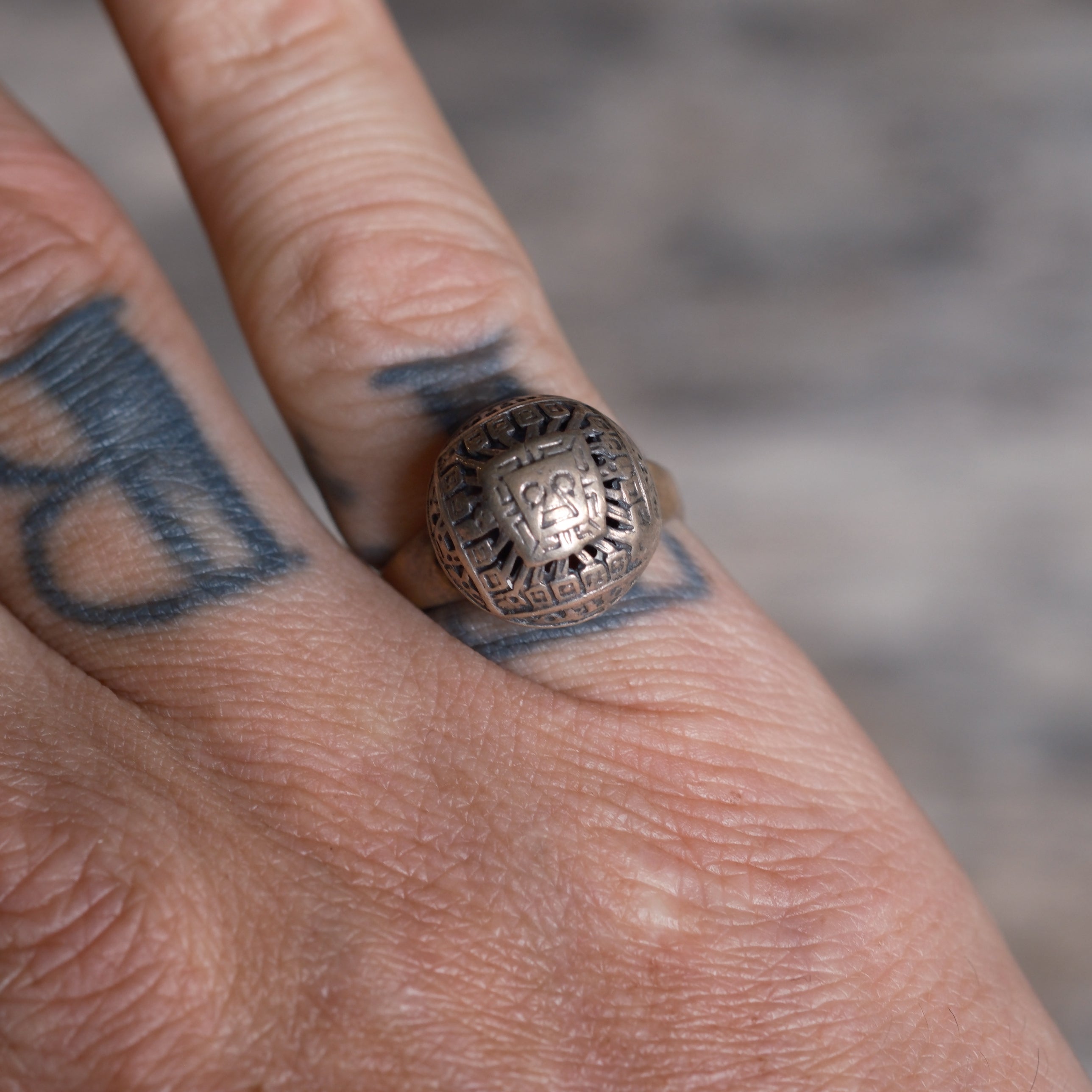 Vintage Sterling Silver Ring 5.75