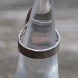 Vintage Sterling Jadeite Ring 5.25