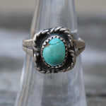 Vintage Sterling Turquoise Ring 6