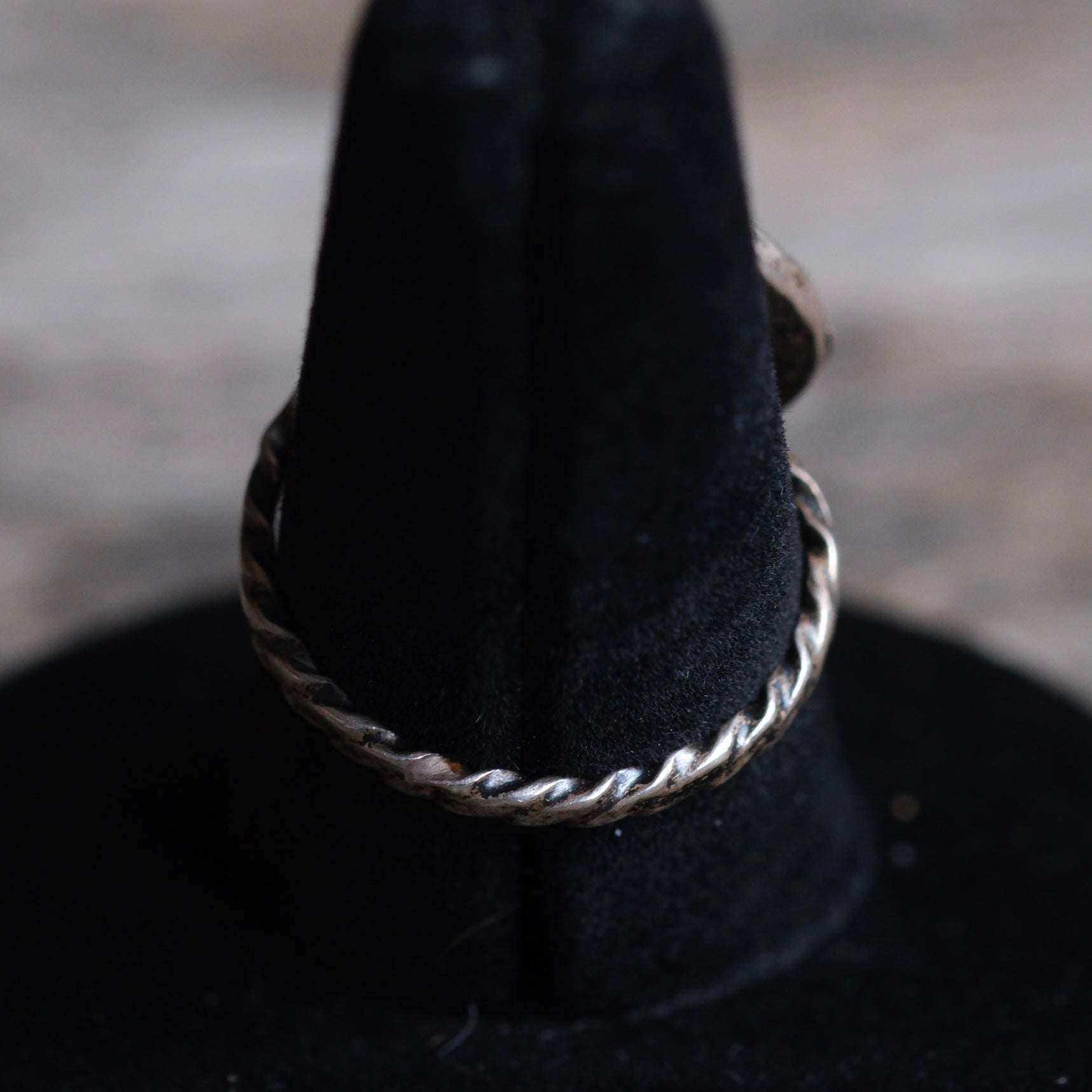 Vintage Sterling Turquoise Ring 7.25