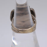 Vintage Sterling Coral Florette Ring 6