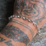 Vintage Sterling Rolo Chain Bracelet