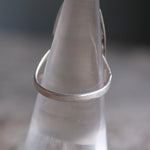 Vintage Sterling Silver Dome Ring 5.75
