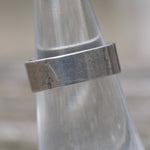 Vintage Sterling Silver Band 6