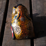 Hand Carved And Painted Jaguar Mask