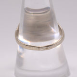 Vintage Sterling Turquoise Stamped Band Ring 9.25