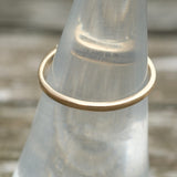 Vintage 14k Gold 5 Diamond Band 5.75