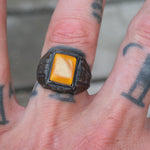 Vintage Sterling Signet Ring 8.5