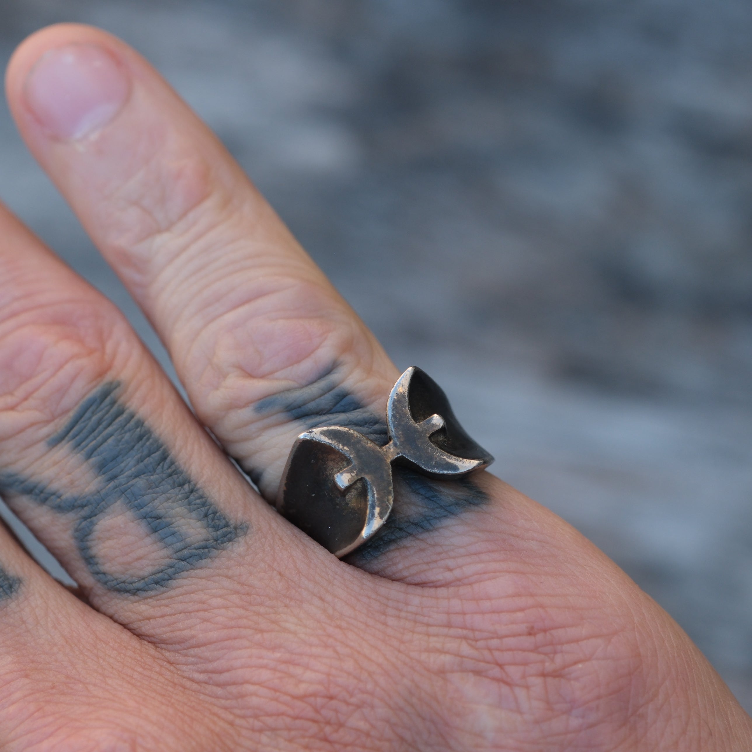 Vintage Sterling Silver Ring 6