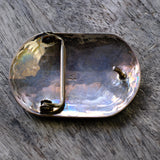 Vintage Sterling Hopi Bear Belt Buckle