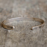 Vintage Sterling Lapis Sodalite Stacker Cuff