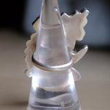 RARE Vintage Sterling Multistone Inlay Rainbowman 6.75 Gary and Paulinis Vacit