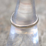Vintage Sterling Multistone Inlay Ring 5.75
