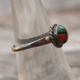 Vintage Sterling Zuni Sunface Ring 6.5