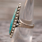 Vintage Sterling Turquoise Ring 6