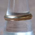 Vintage 14K Gold Band Ring 10