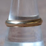 Vintage 14K Gold Band Ring 10