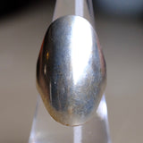 Vintage Sterling Silver Dome Ring 7